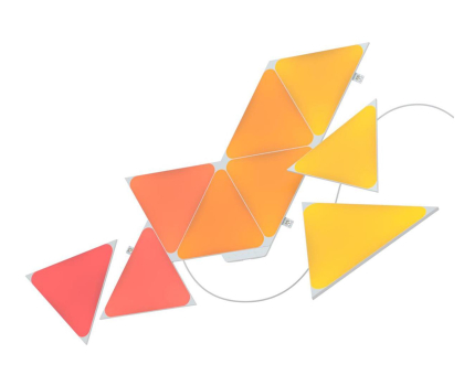 Inteligentne oświetlenie Nanoleaf Shapes Triangles Starter Kit (9 paneli) białe